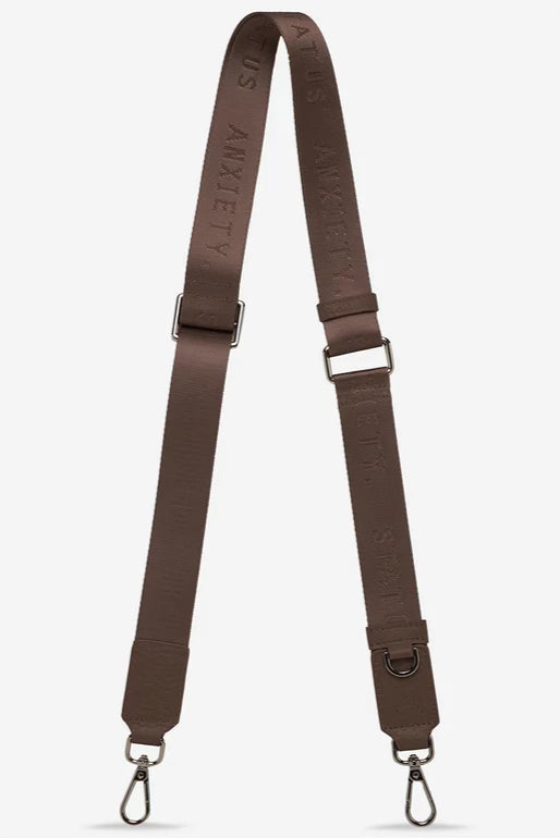 Status Anxiety Thin Bag Strap | Cocoa