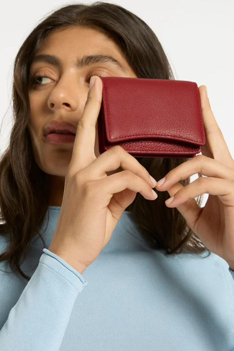 Status Anxiety Lumen Wallet | Rouge