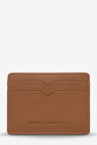 Status Anxiety Together For Now Wallet | Camel