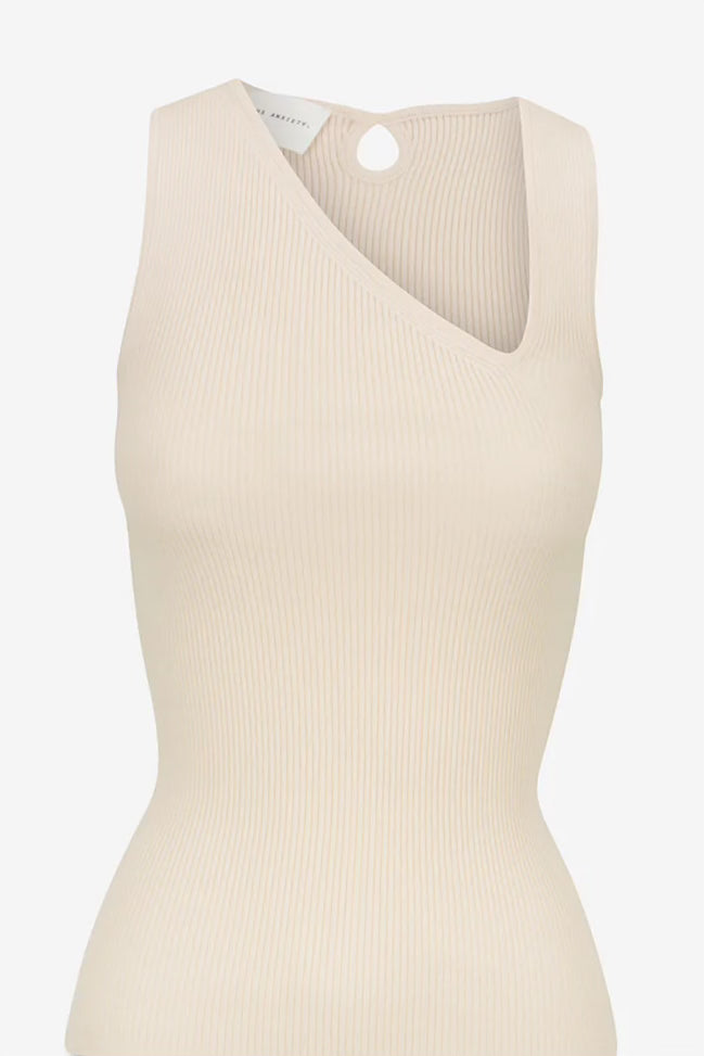 Status Anxiety Come Around Knit Tank | Bone