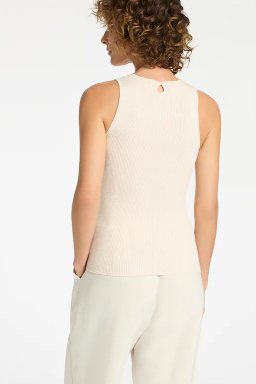 Status Anxiety Come Around Knit Tank | Bone