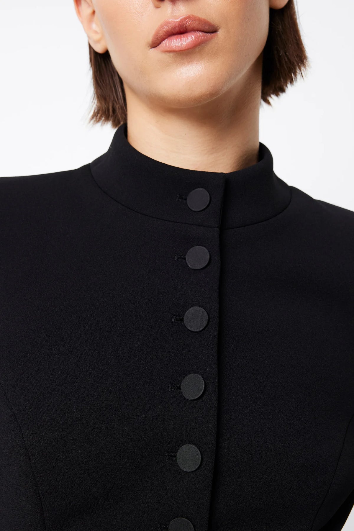 Mossman Network Mini Dress | Black