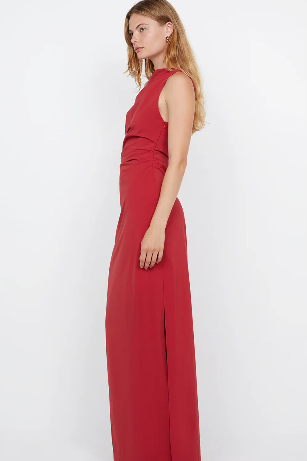 Bec + Bridge Angelina Asym Maxi Dress | Cherry