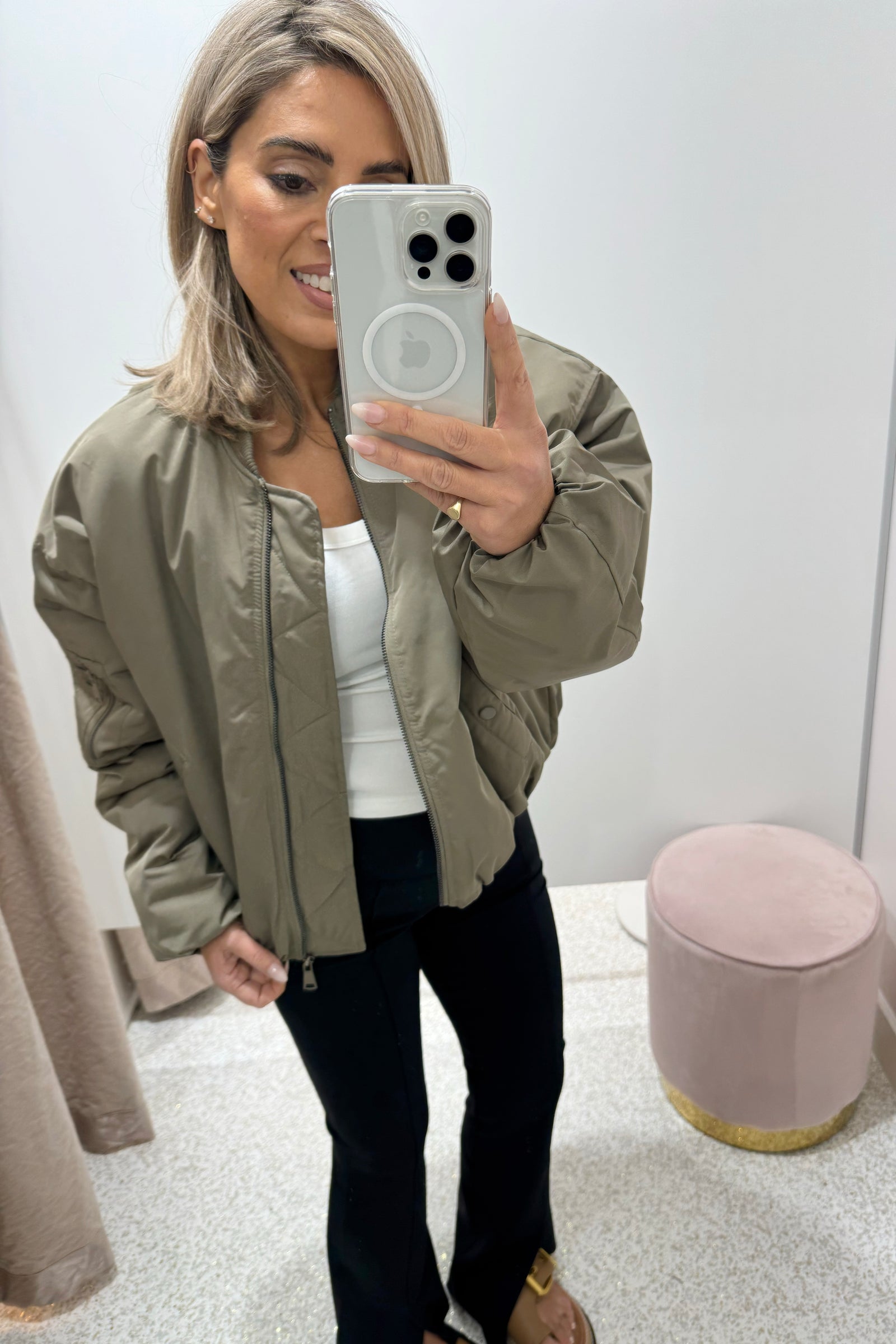 Chosen By Fifi & Annie The Utility Bomber | Khaki