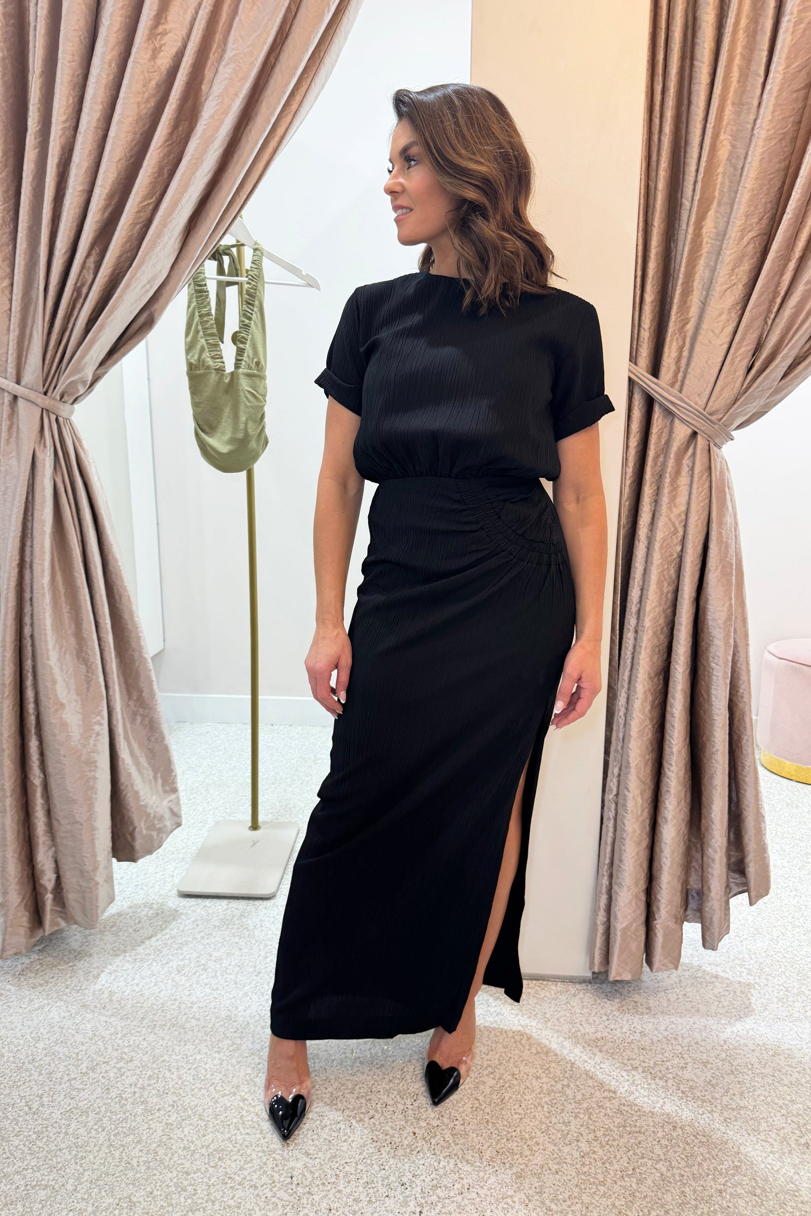 Sovere Studio Aine Dress | Black