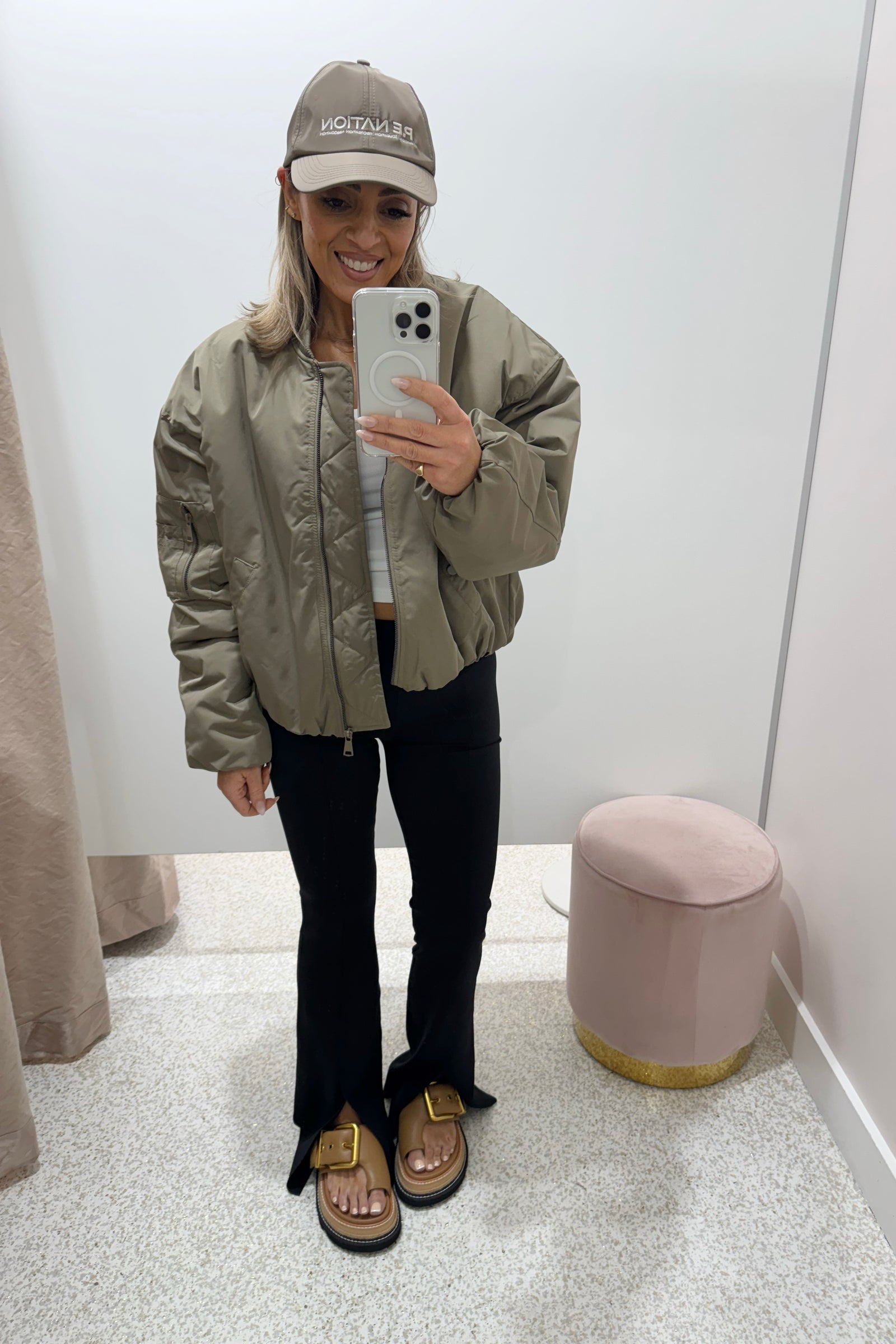 Chosen By Fifi & Annie The Utility Bomber | Khaki