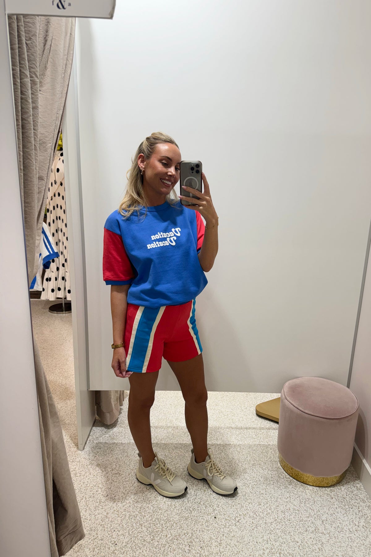 Araminta James Vacation Top | French Blue