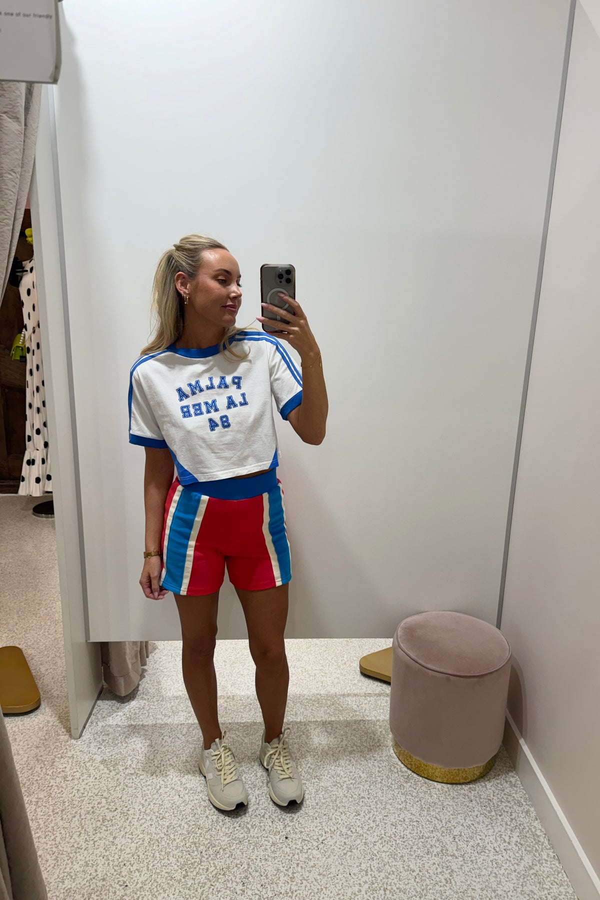 Araminta James Palma Cropped Tee | Snow