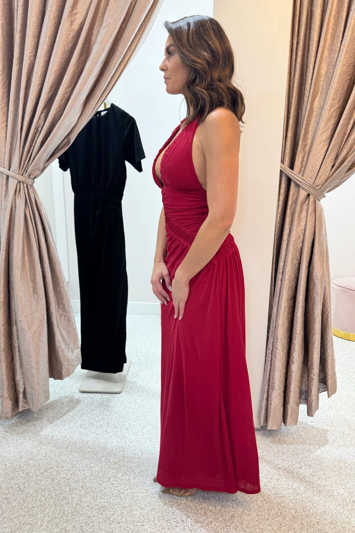 Sovere Studio Alora Maxi Dress | Rasberry