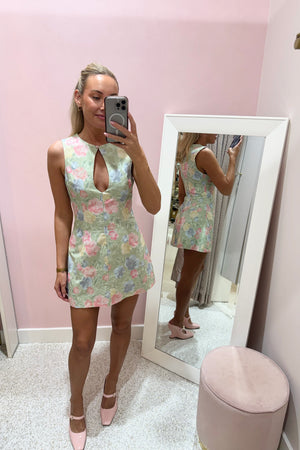 Ownley Nessa Linen Mini Dress | Meadow