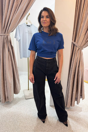 C&M Camilla & Marc Karine Graphic Tee | Royal Blue