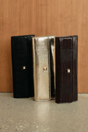 Billini Maddison Clutch Bag | Gold Scale