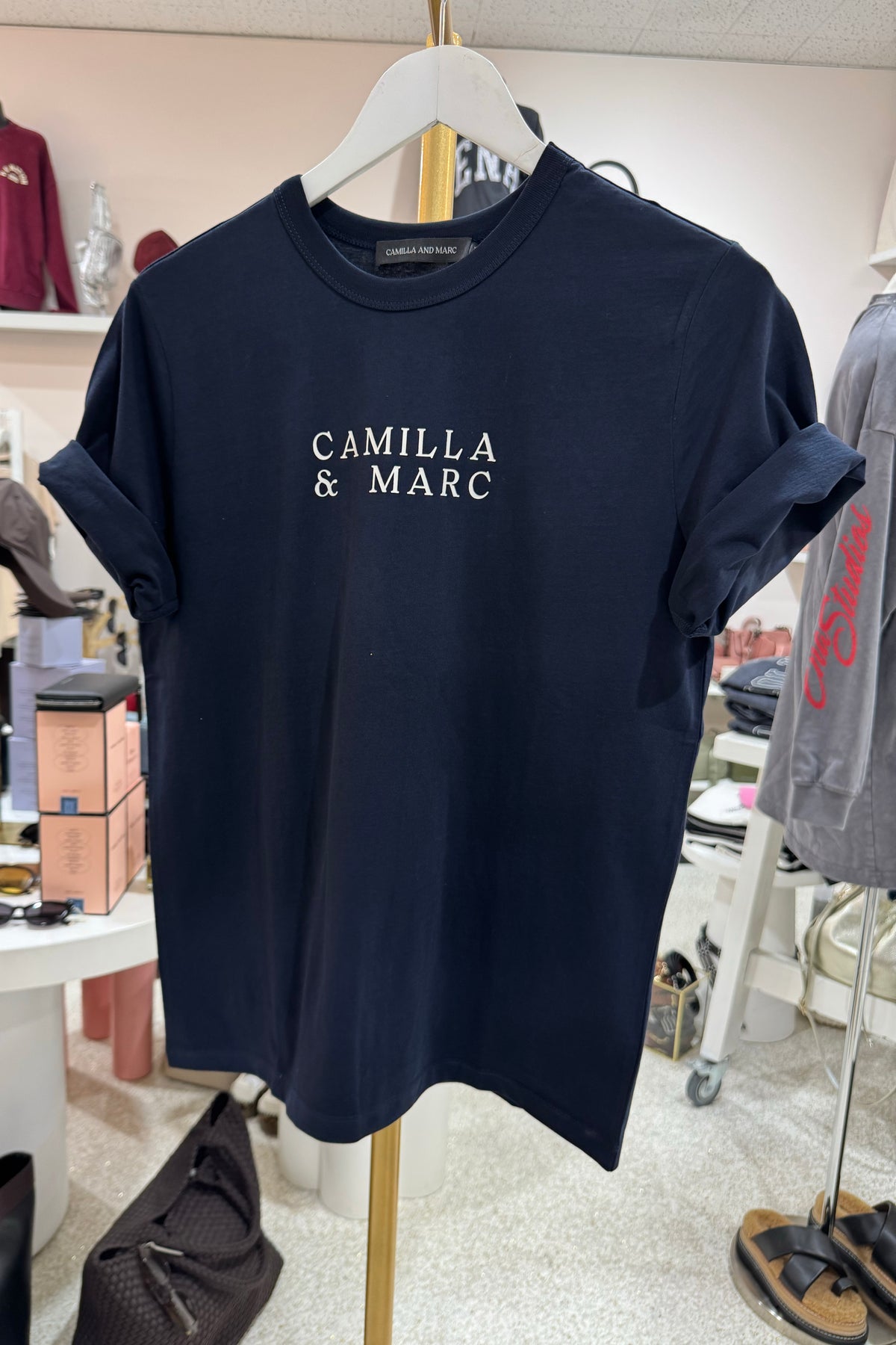 C&M Camilla & Marc Era Graphic Tee | Navy