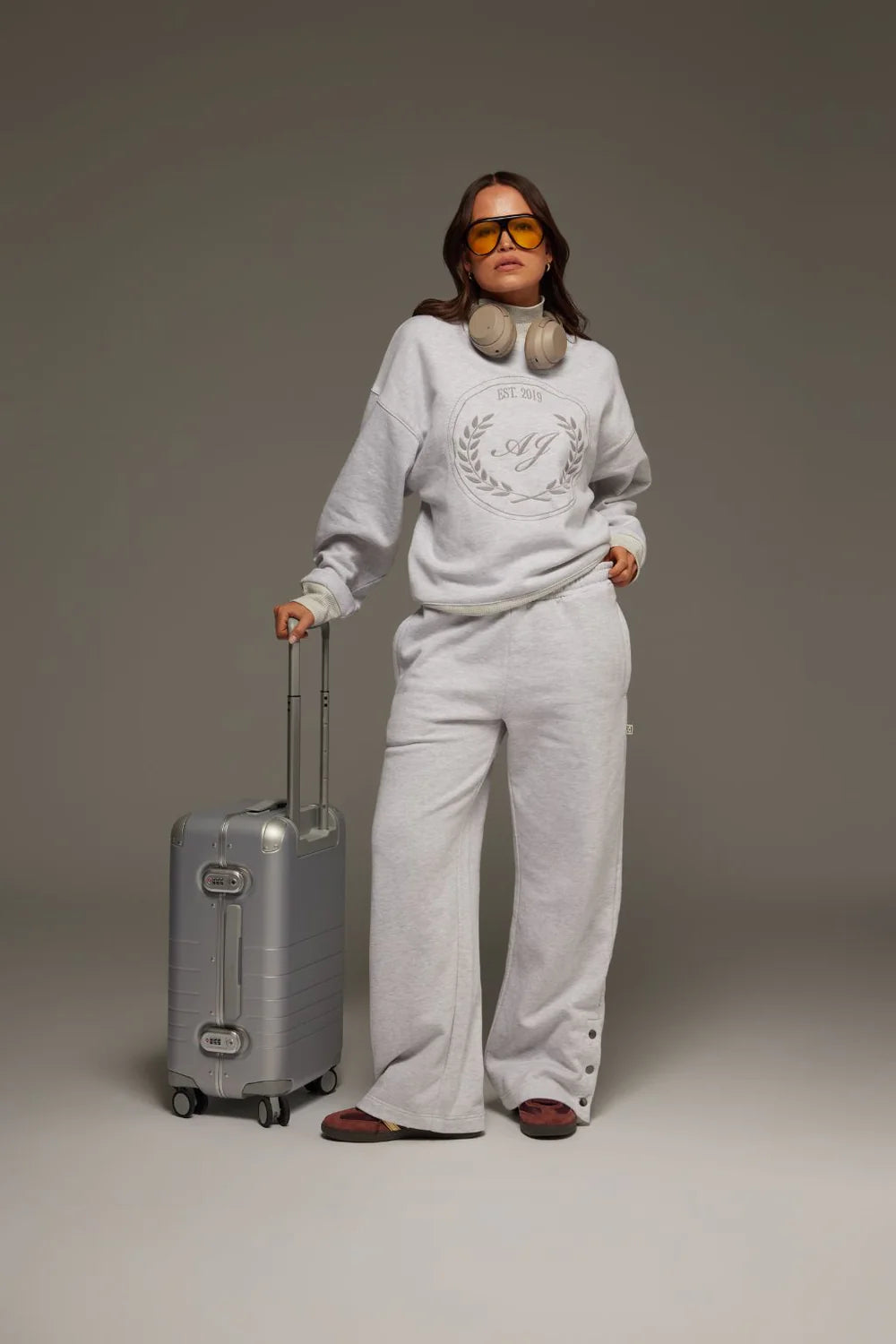 Araminta James Snap Hem Trackpant | Cloud