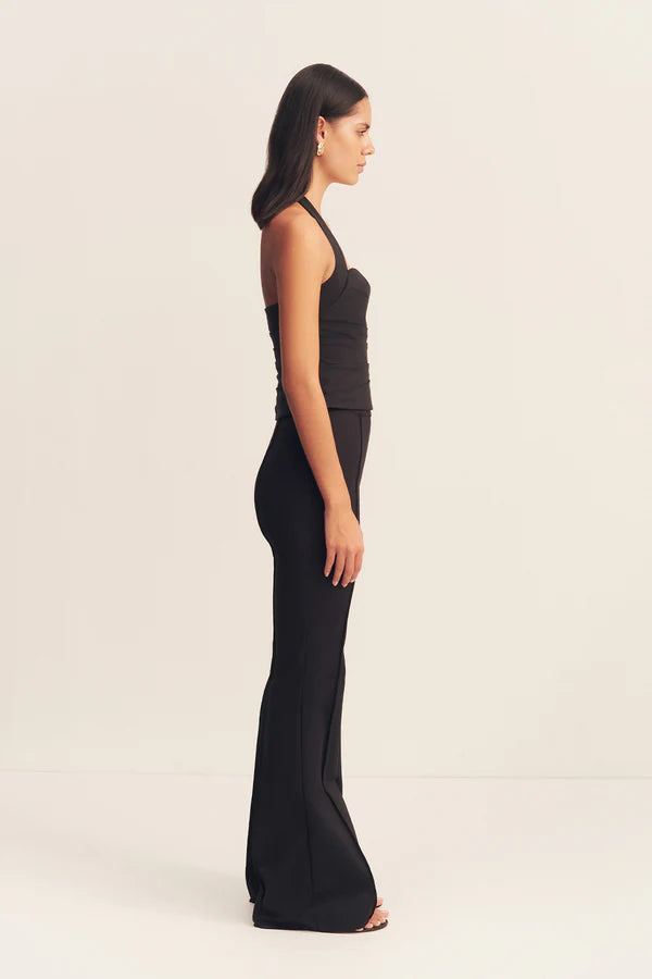 Shona Joy Lani Boot Cut Flared Pant | Black || BEST SELLER / RESTOCKED