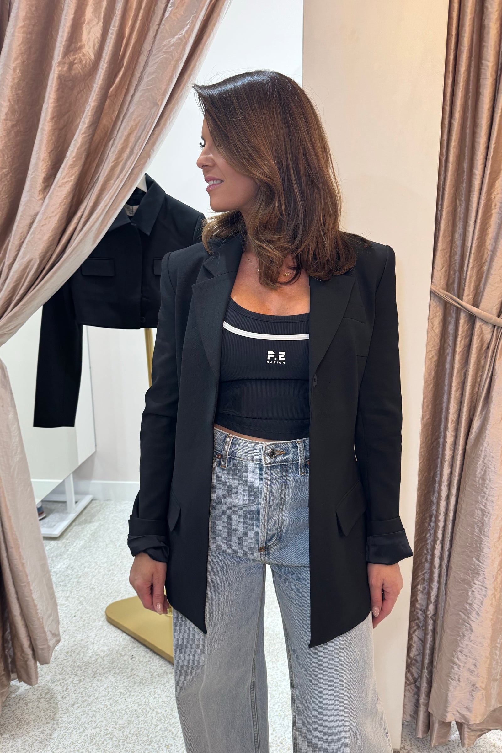 Bec + Bridge Mirren Longline Blazer | Black