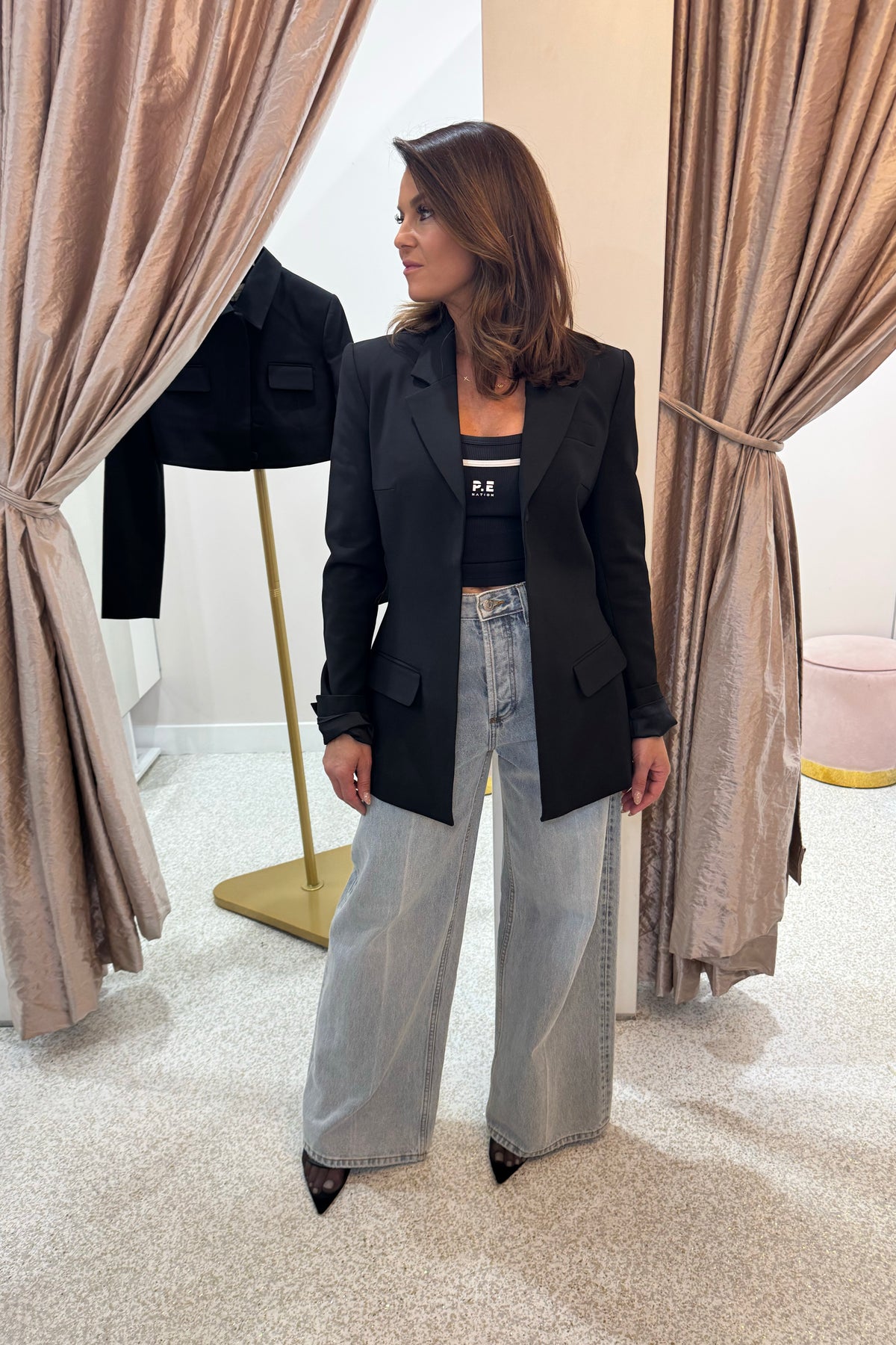 Bec + Bridge Mirren Longline Blazer | Black