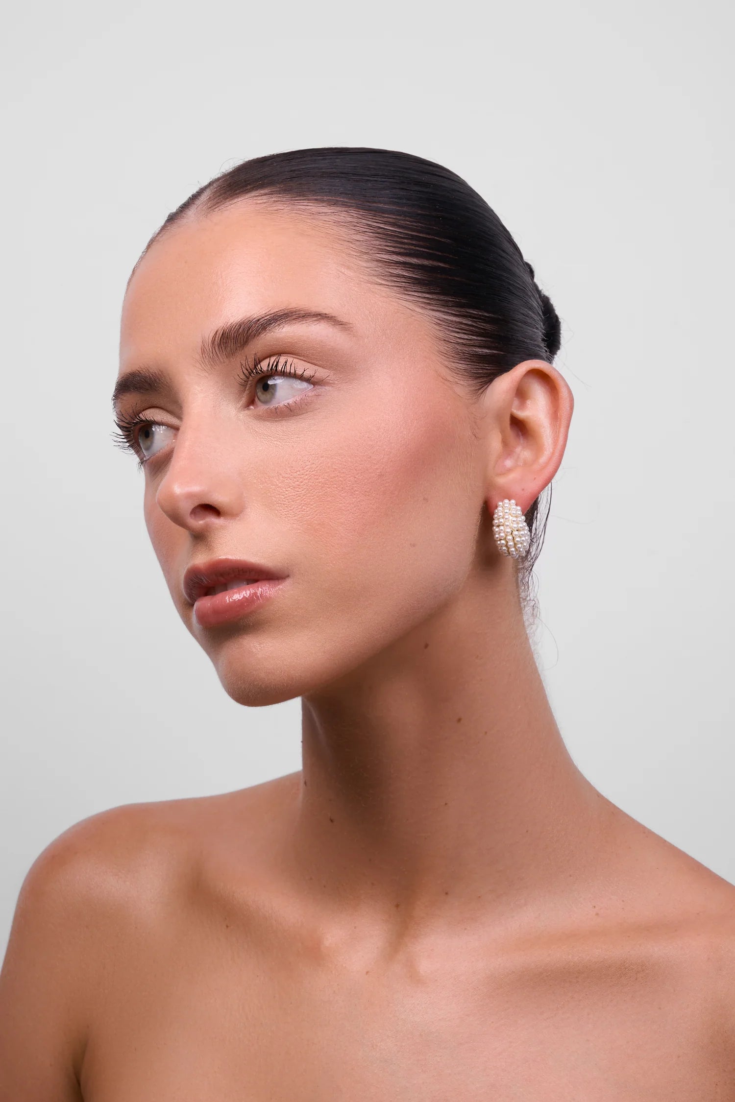 Liberte Nessa Pearl Earring | Gold