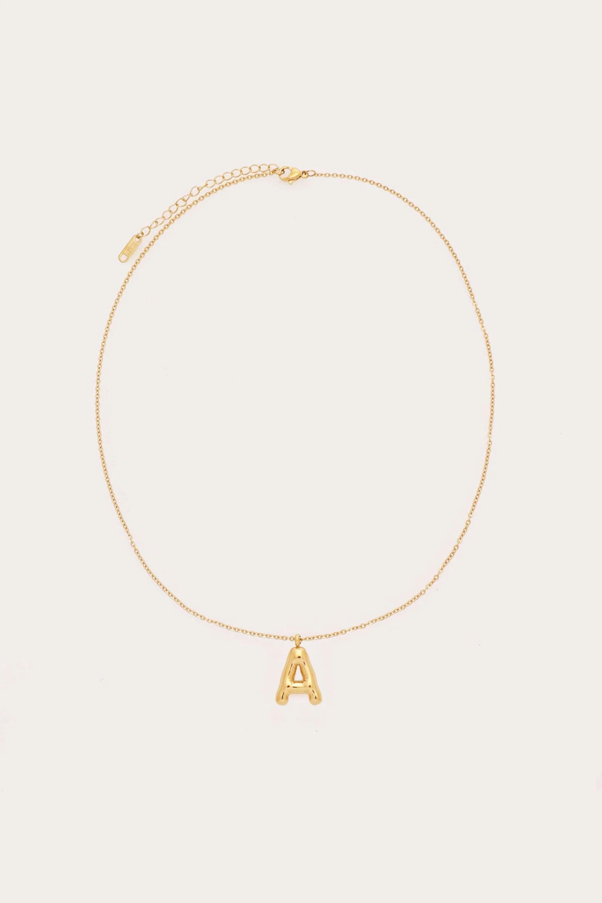 Petit Moments Initial Necklace | Gold