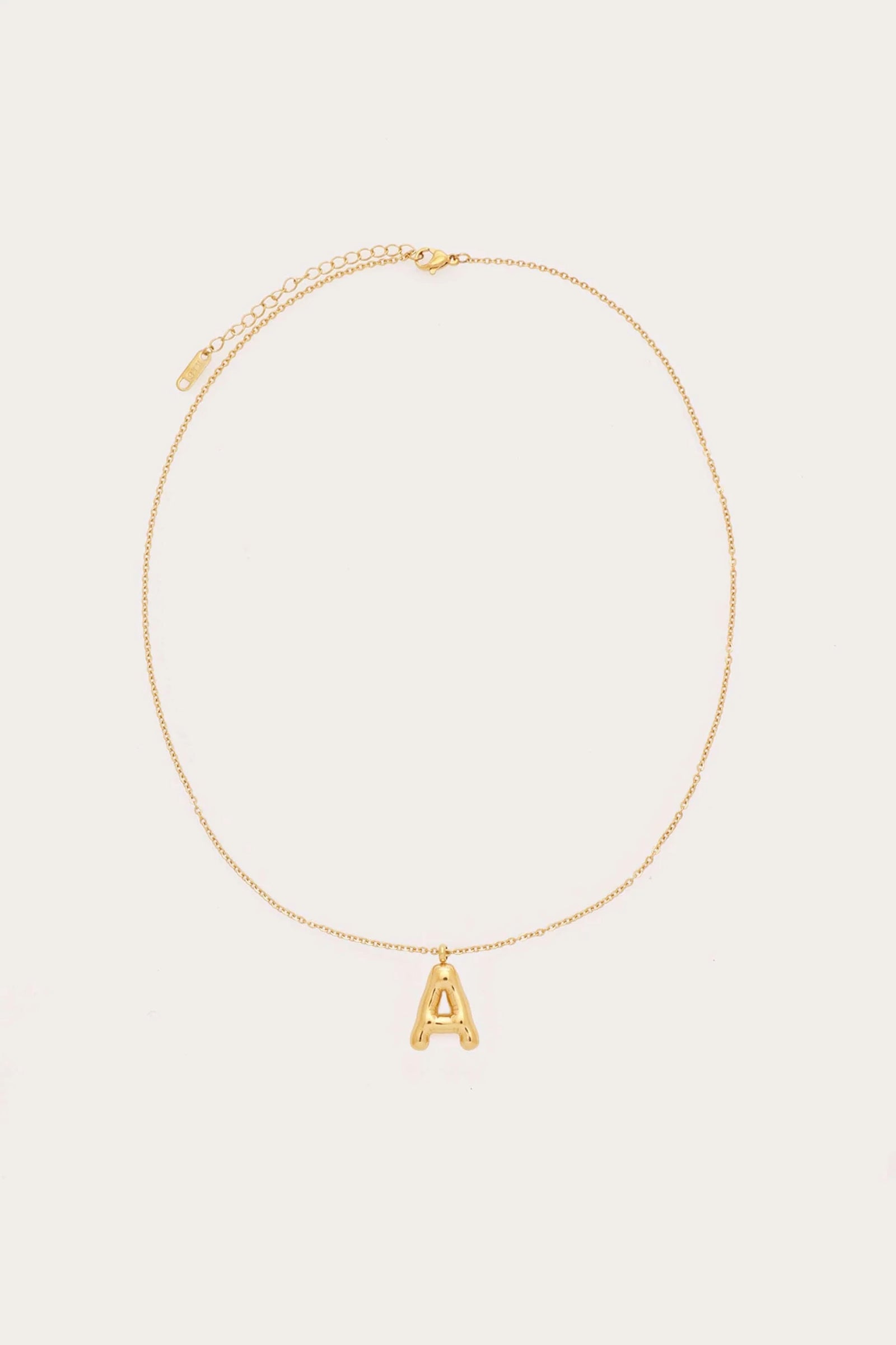 Petit Moments Initial Necklace | Gold