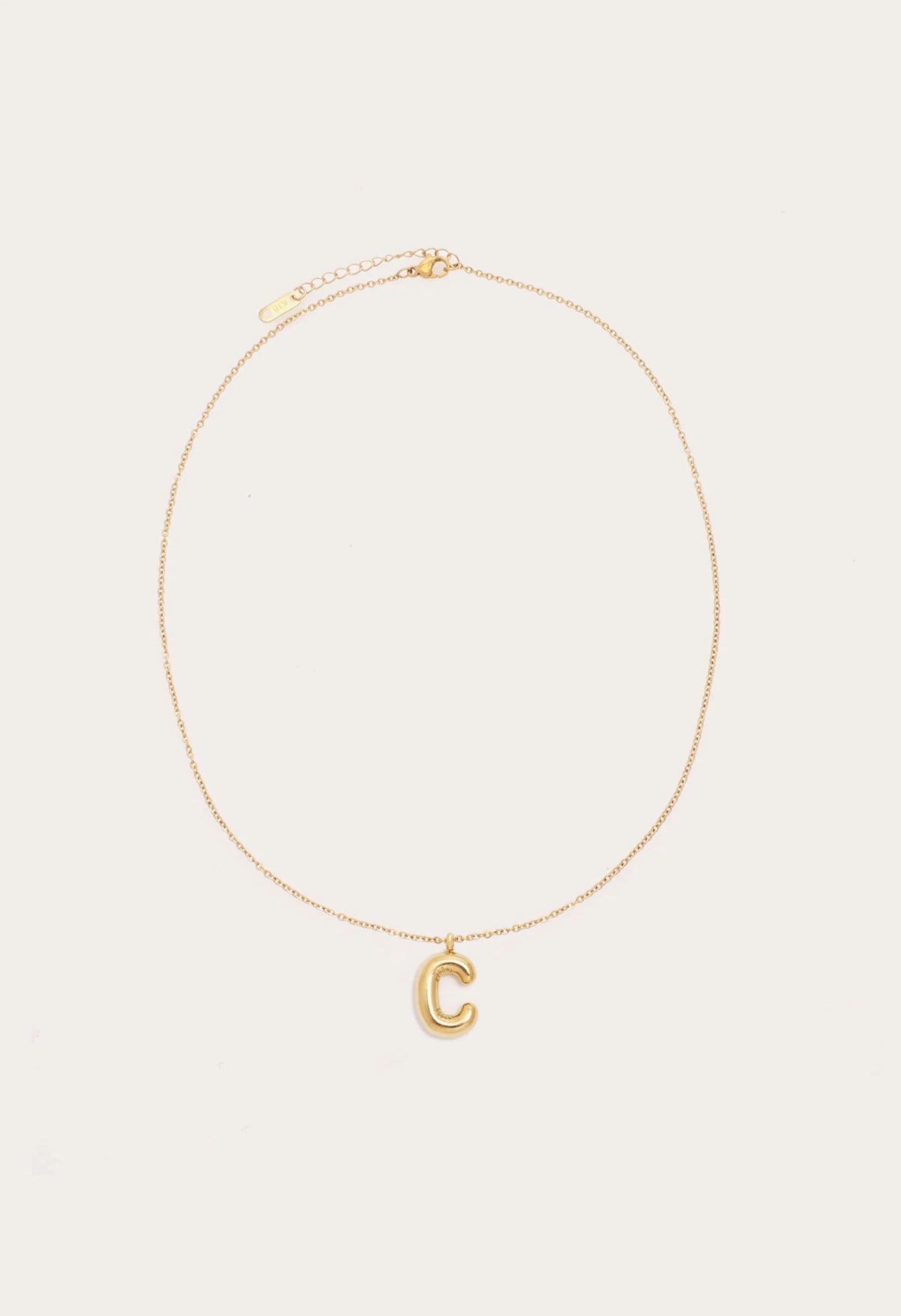 Petit Moments Initial Necklace | Gold