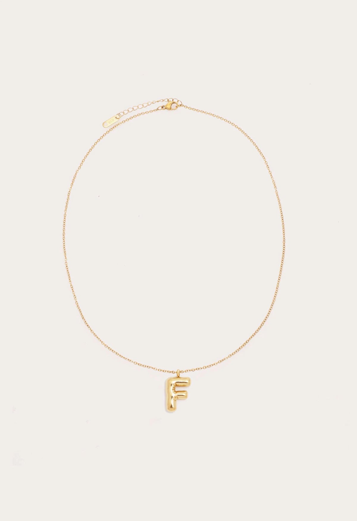 Petit Moments Initial Necklace | Gold