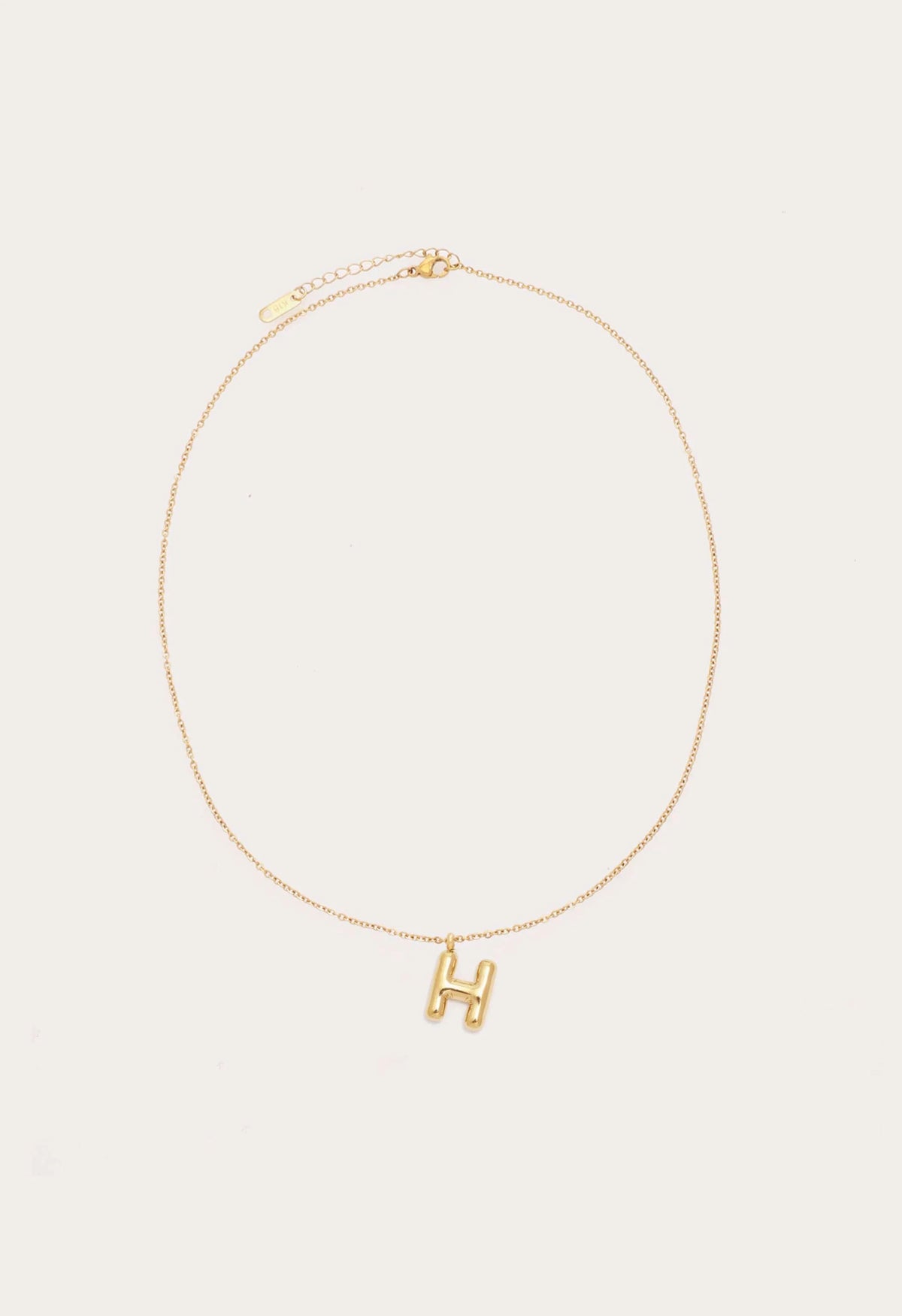 Petit Moments Initial Necklace | Gold