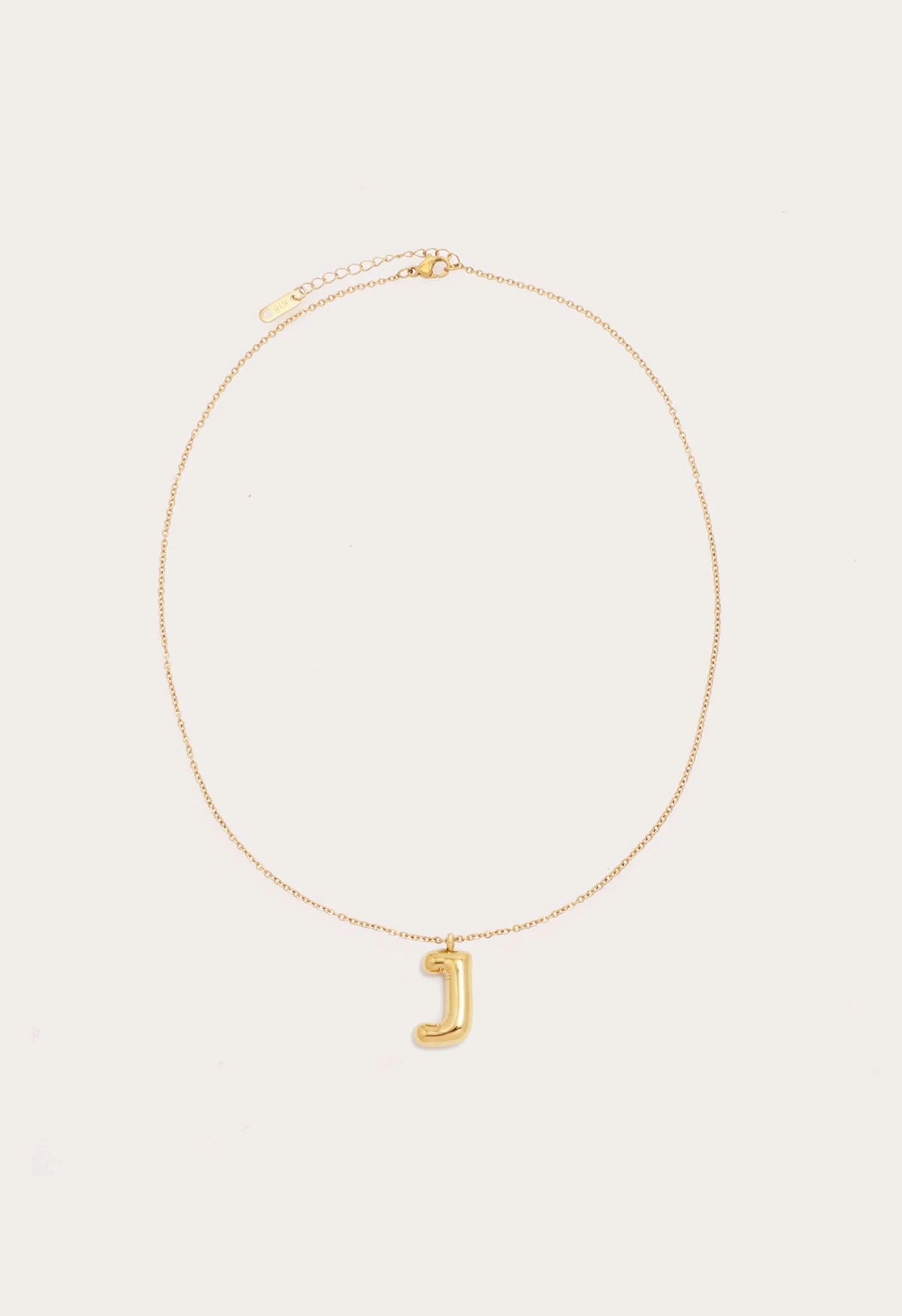 Petit Moments Initial Necklace | Gold
