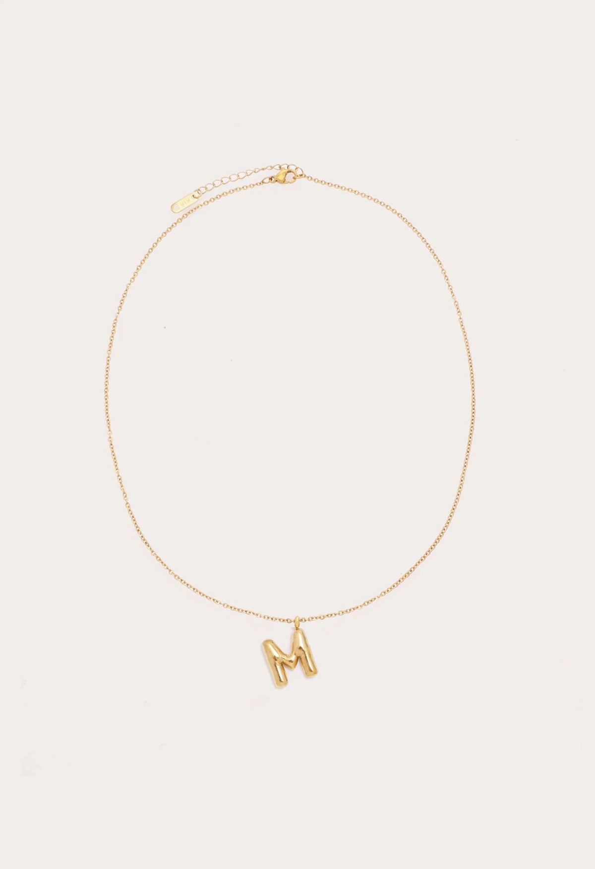 Petit Moments Initial Necklace | Gold