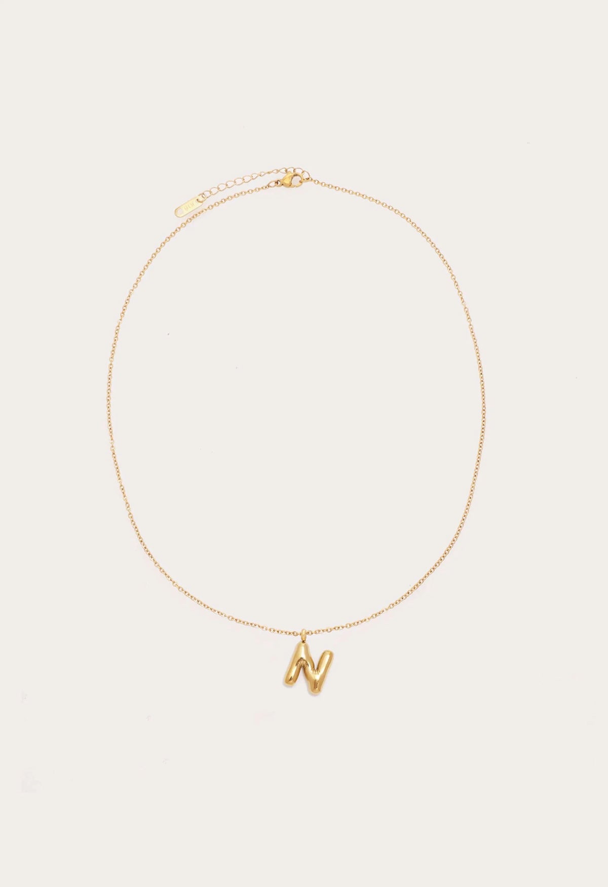 Petit Moments Initial Necklace | Gold