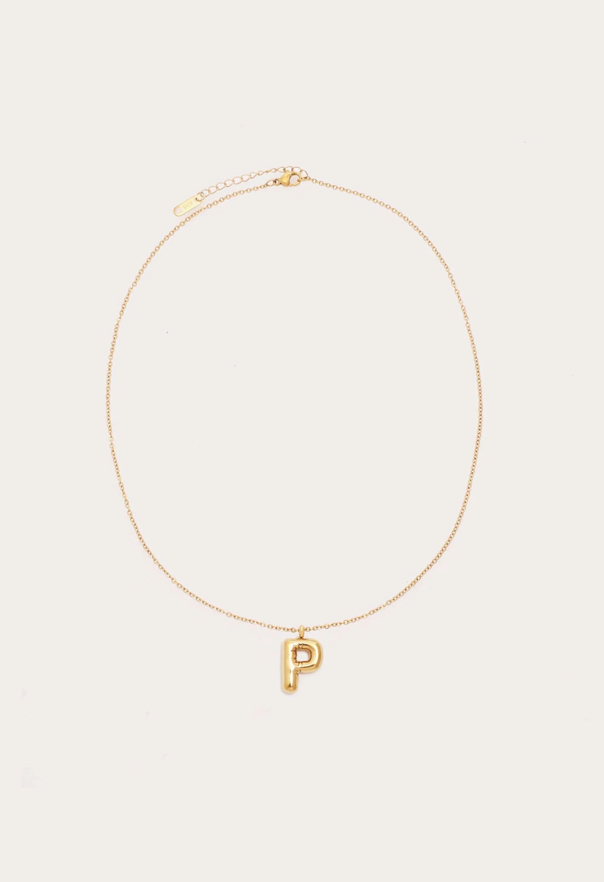 Petit Moments Initial Necklace | Gold