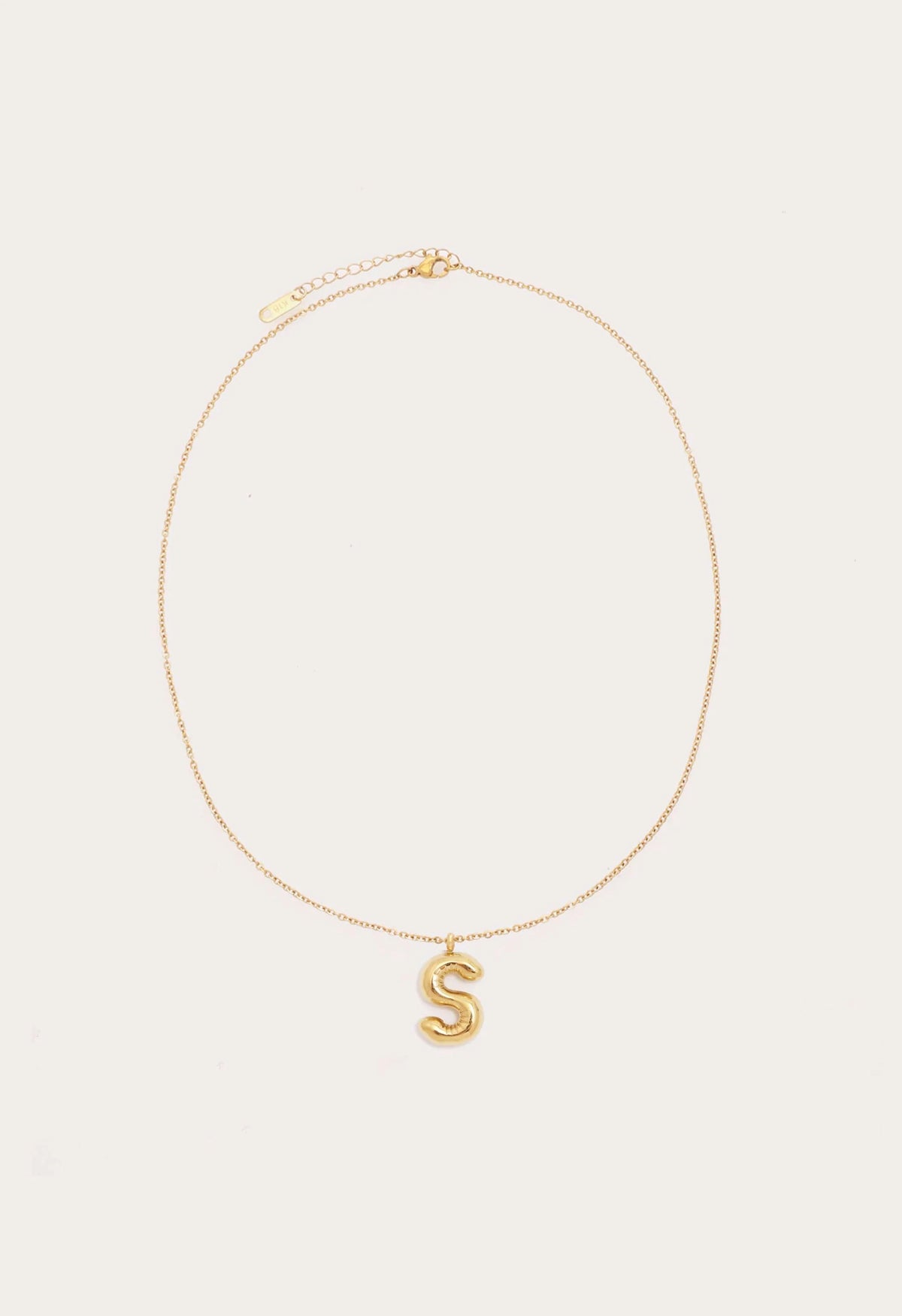 Petit Moments Initial Necklace | Gold