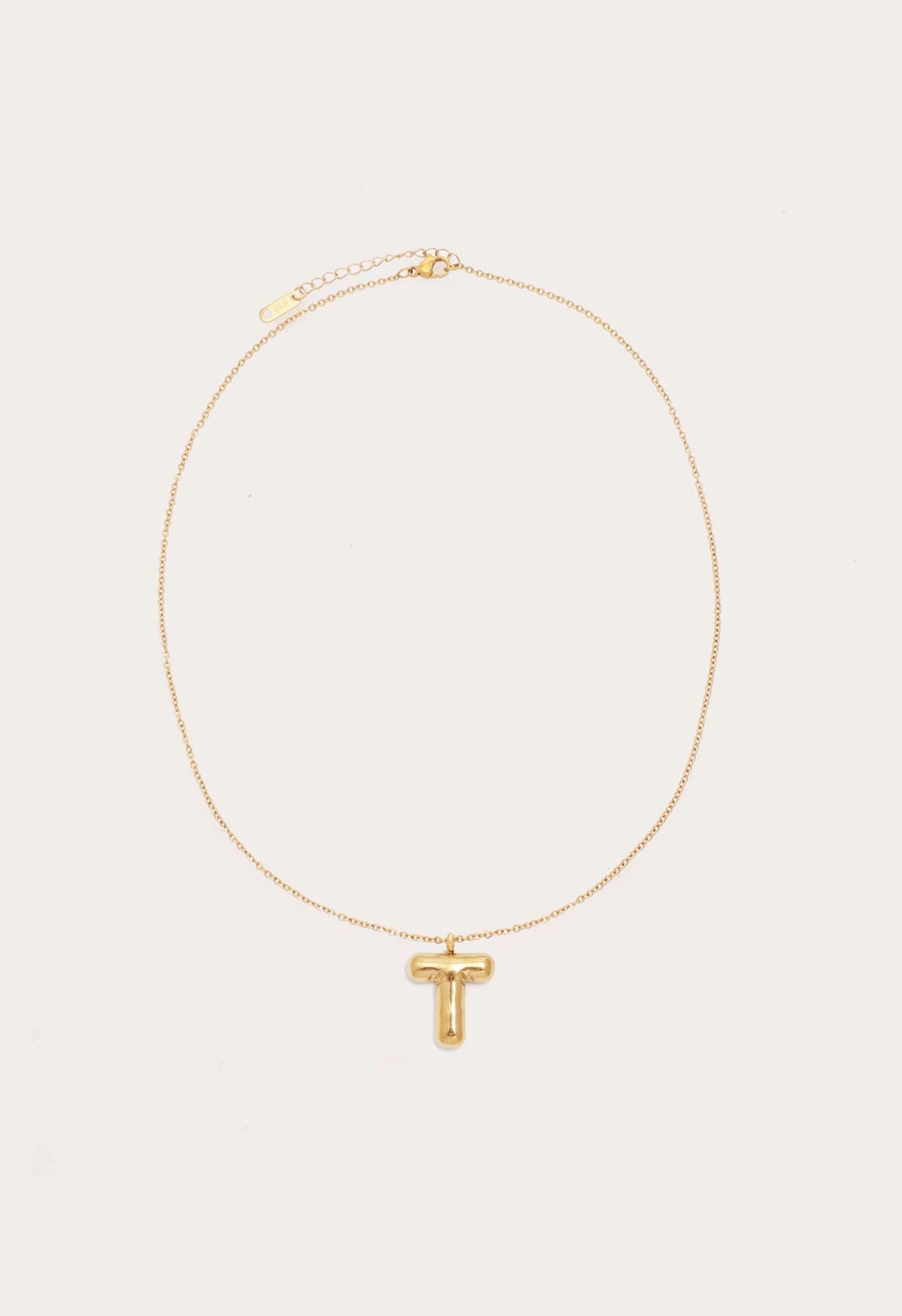 Petit Moments Initial Necklace | Gold