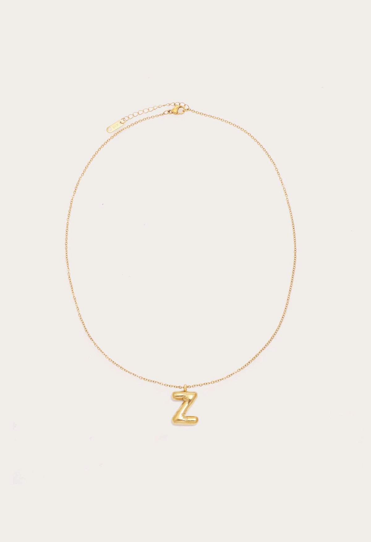 Petit Moments Initial Necklace | Gold