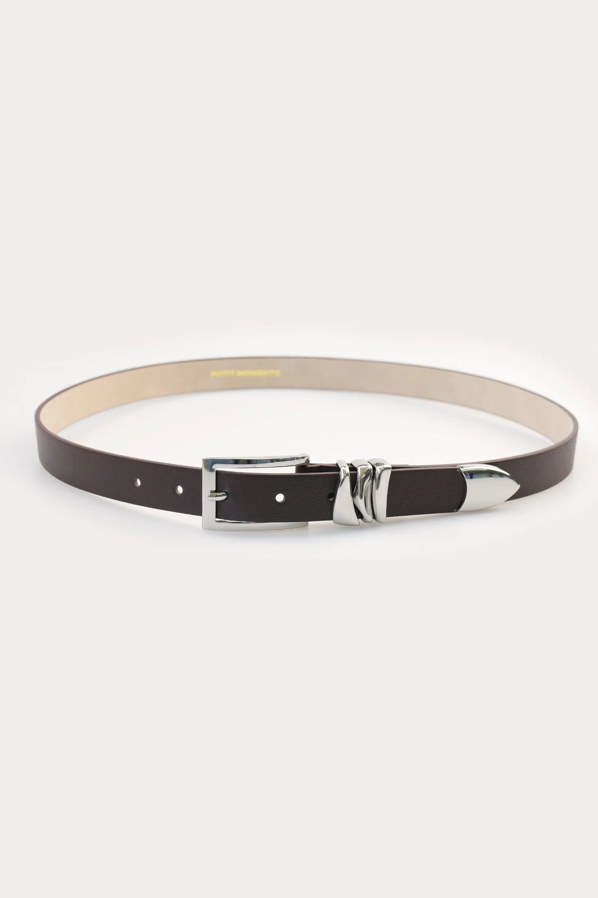 Petit Moments Modern Belt | Black/Silver