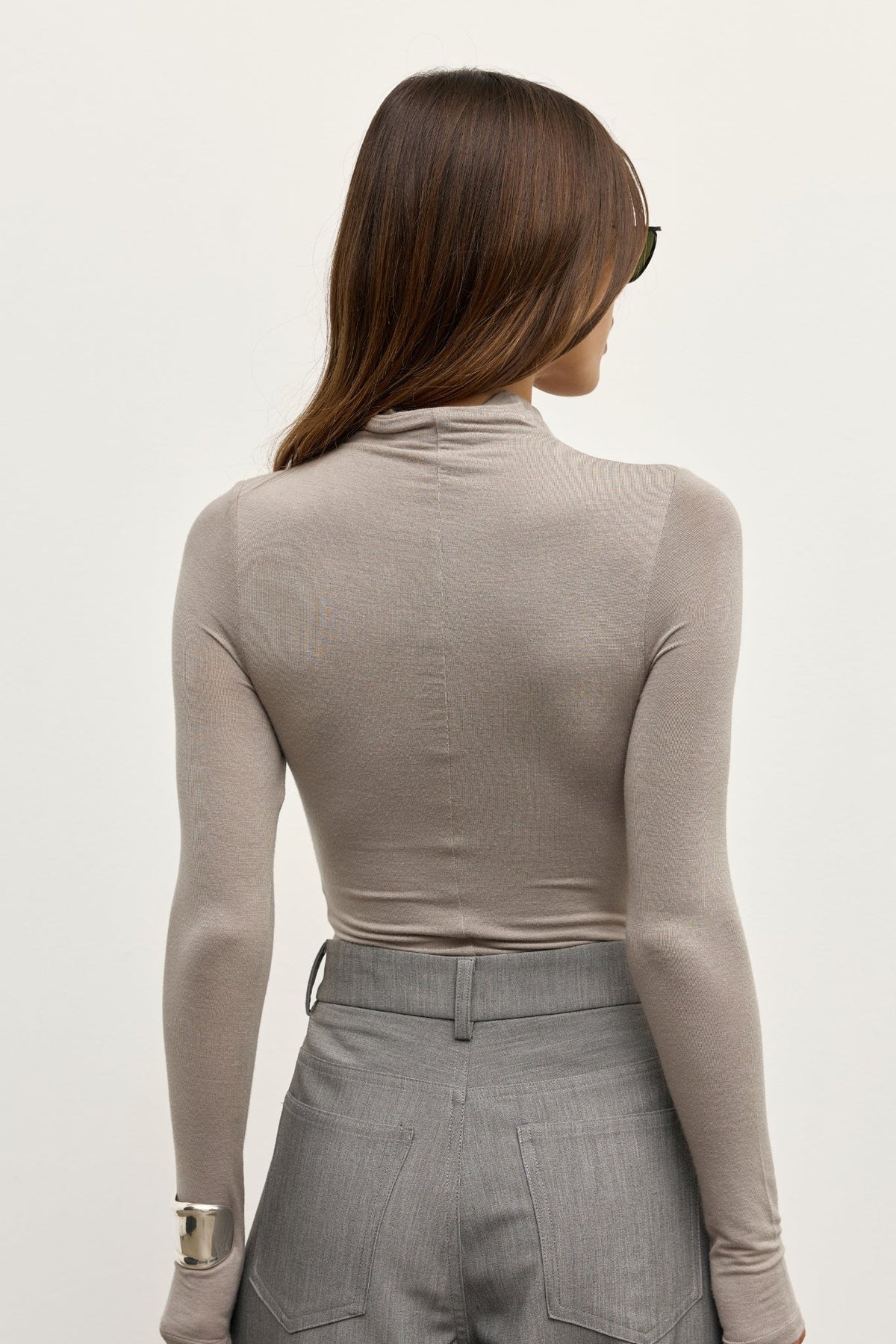 Bayse Brand Kelsie Bodysuit | Dove Grey  || Pre-Order ETA 10/07/2026