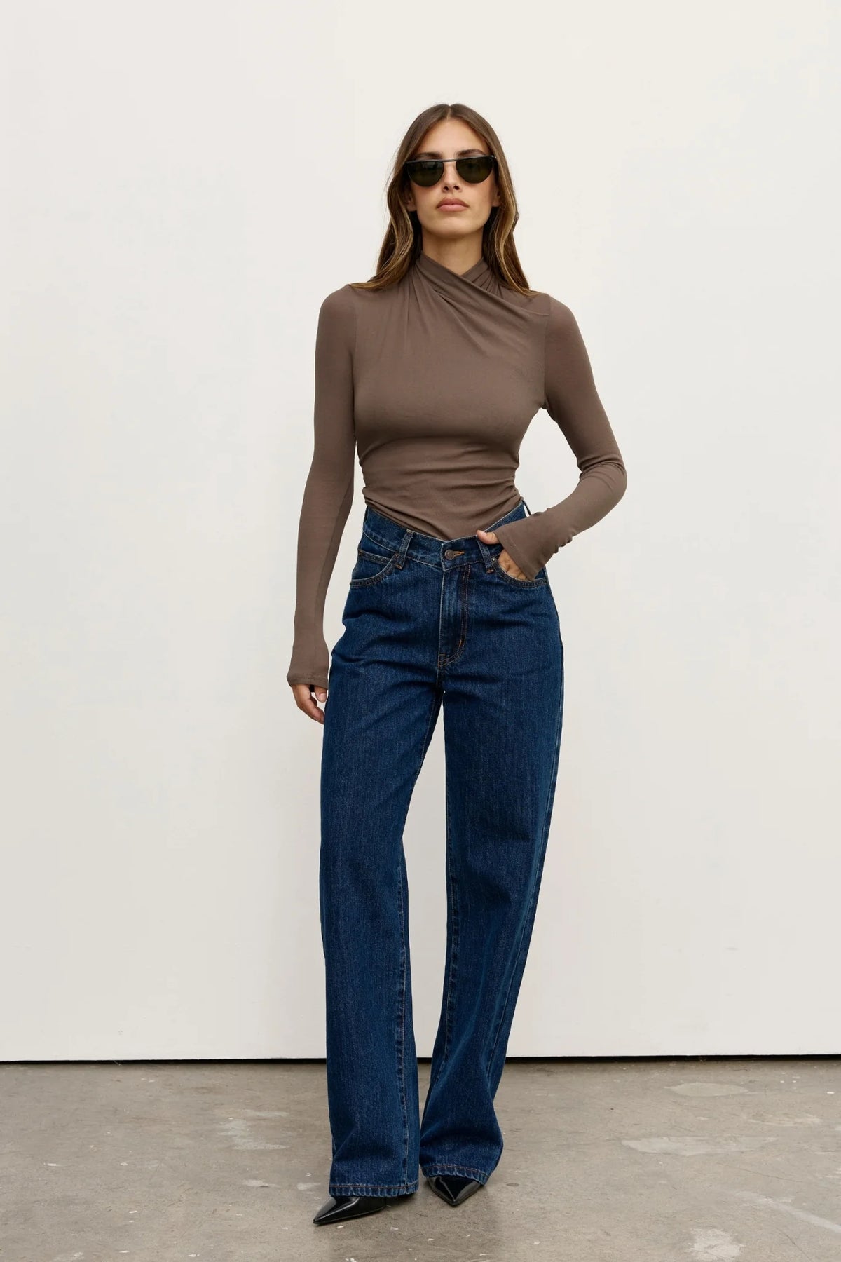 Bayse Brand Tonia Top | Grey || Pre-Order ETA 10/07/2026