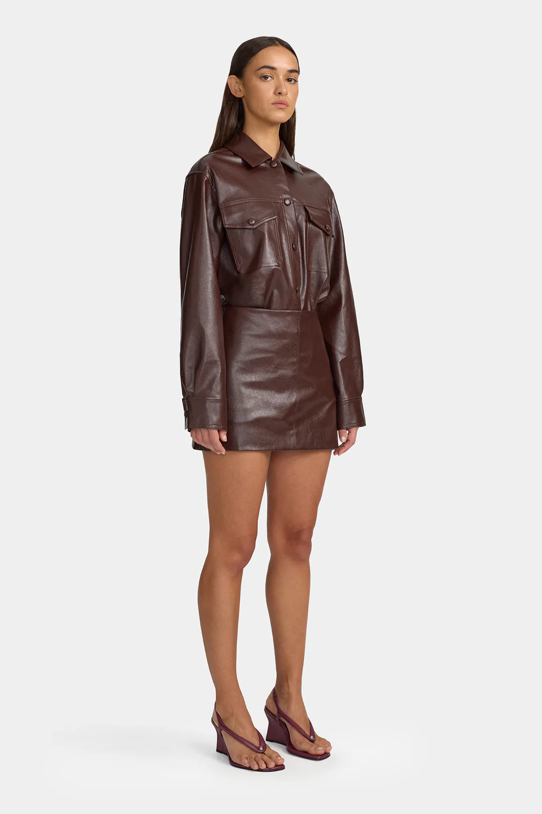 Ownley Morriset Mini Skirt | Cherry Cola