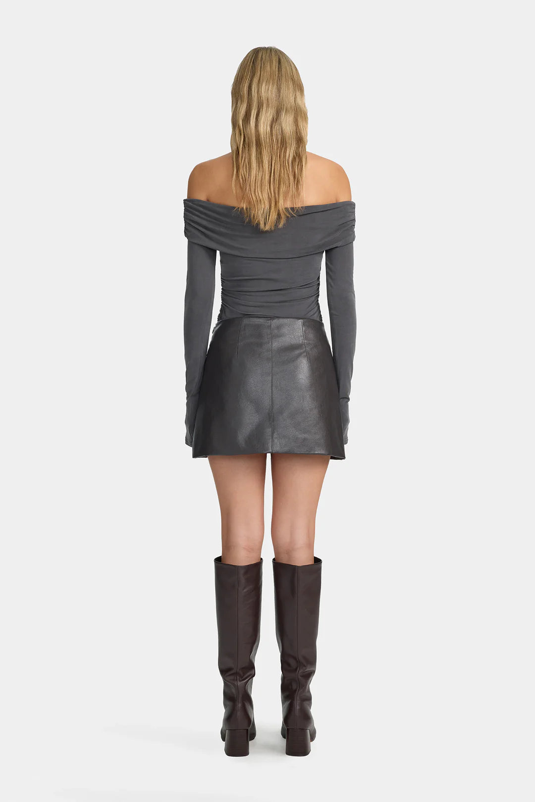 Ownley Morriset Mini Skirt | Graphite