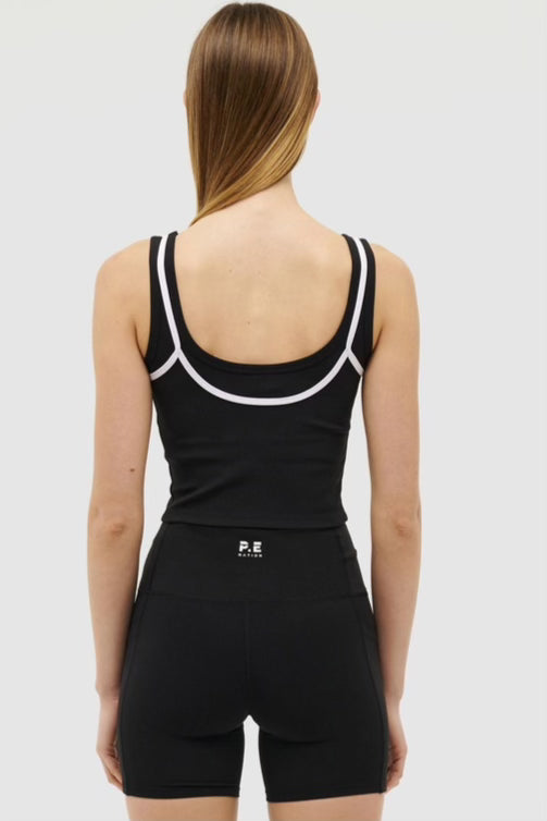 P.E Nation Forward Tank | Black