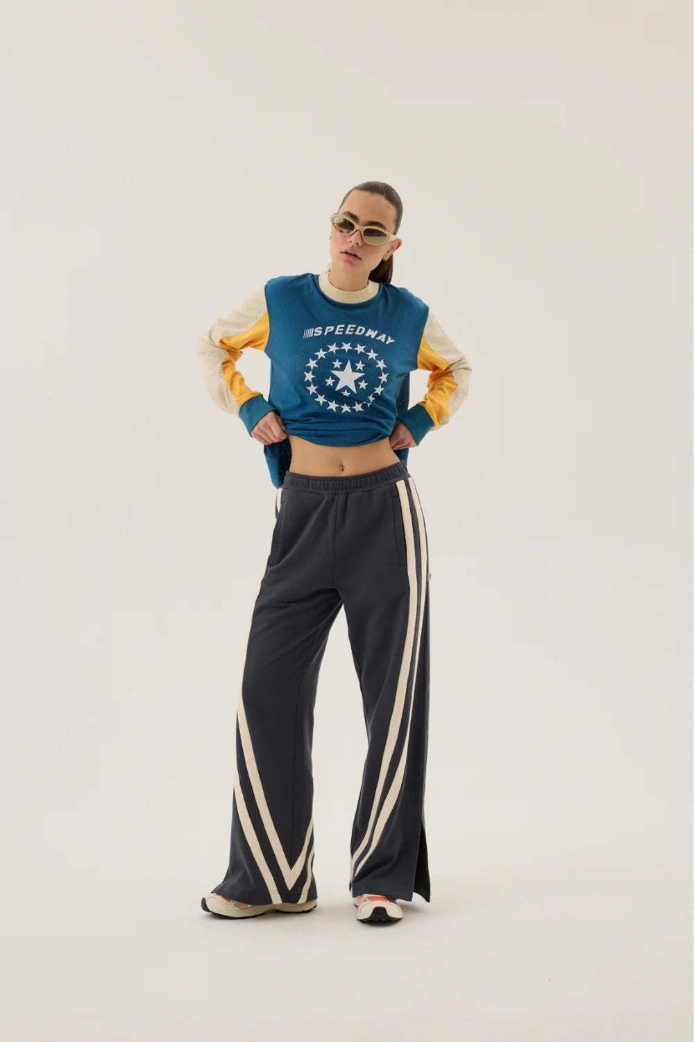 Araminta James Races Trackpant | Washed Black