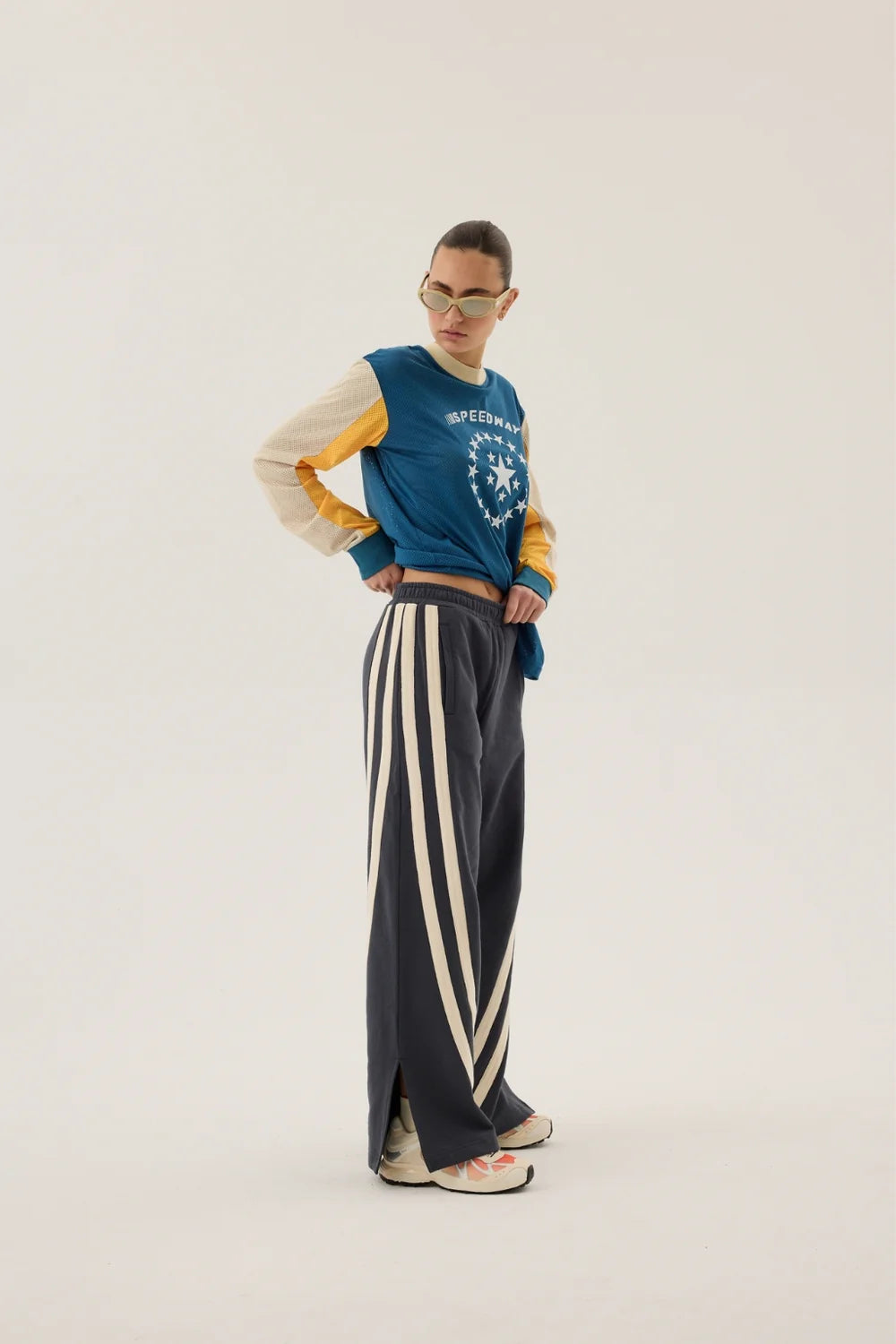 Araminta James Races Trackpant | Washed Black