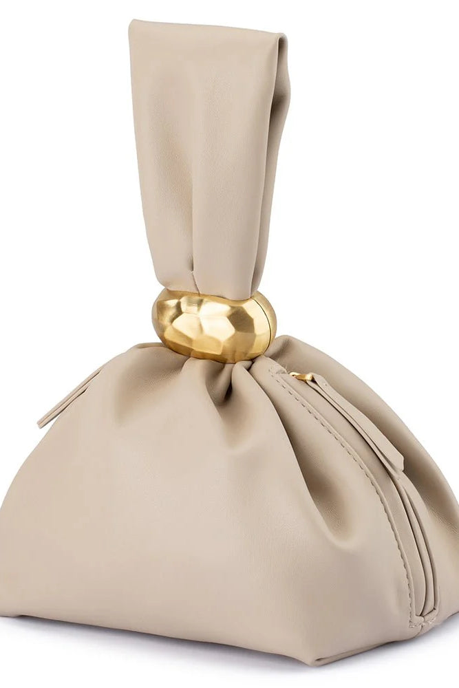 Olga Berg The Lenni Pouch Bag | Mink