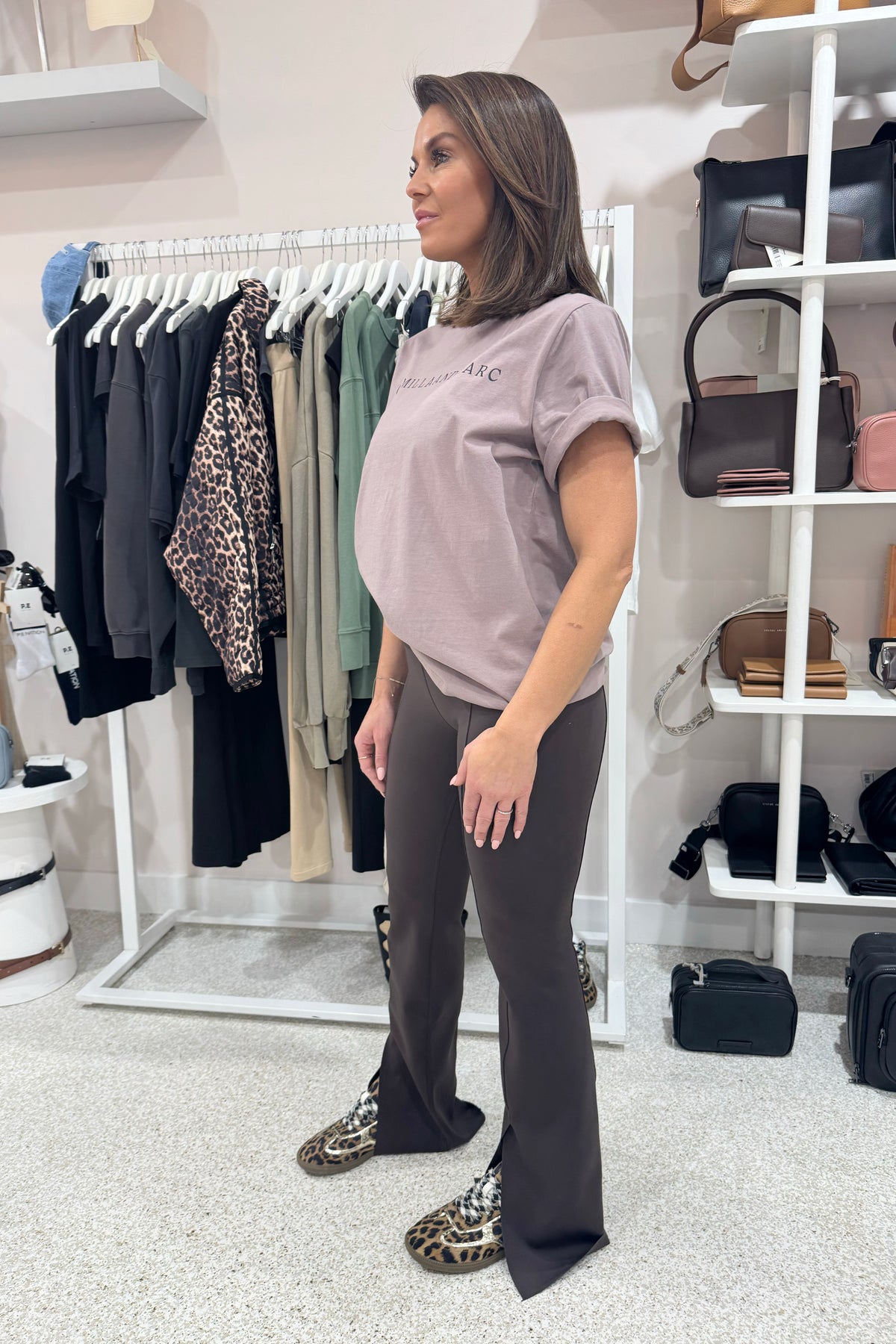 C&M Camilla & Marc Capella Logo Tee | Ash Lilac