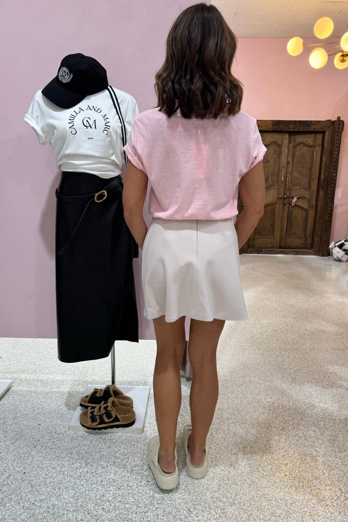 Nookie Caroline Mini Skirt | Shell