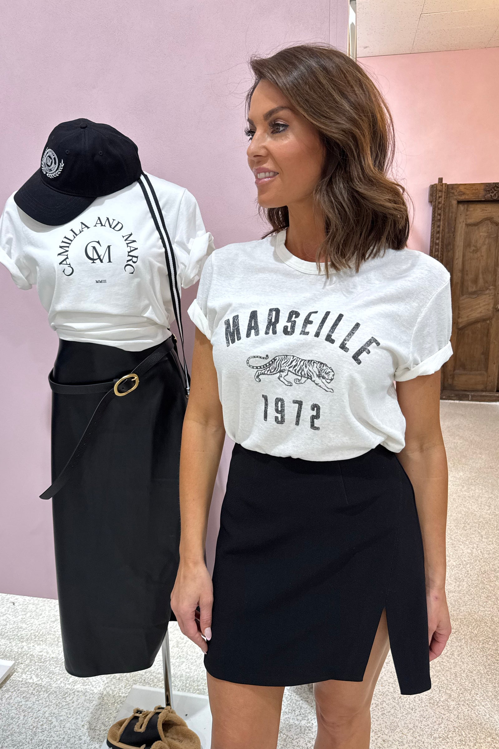 Nookie Caroline Mini Skirt | Black