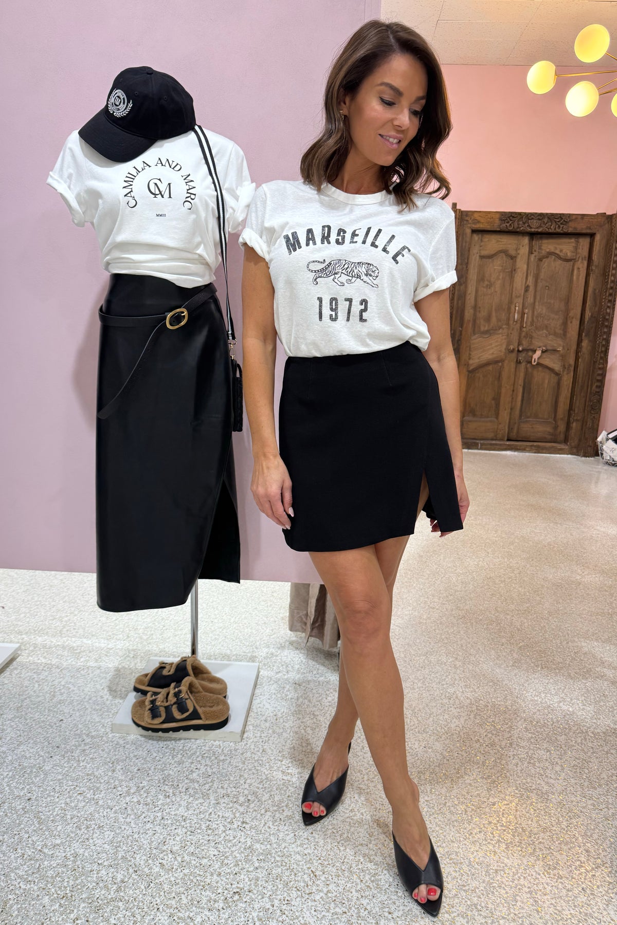 Auguste Marseille Boyfriend Tee | White