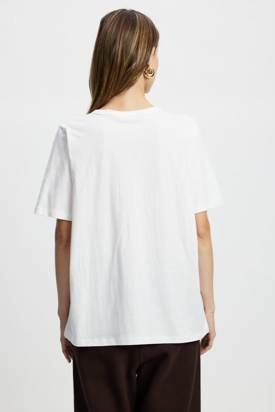C&M Camilla & Marc Odessa Graphic Tee | Soft White