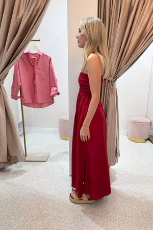 Nude Lucy Zuri Tencel Maxi Dress | Crimson