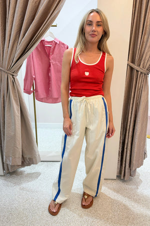 Araminta James Rico Linen Pant | Natural